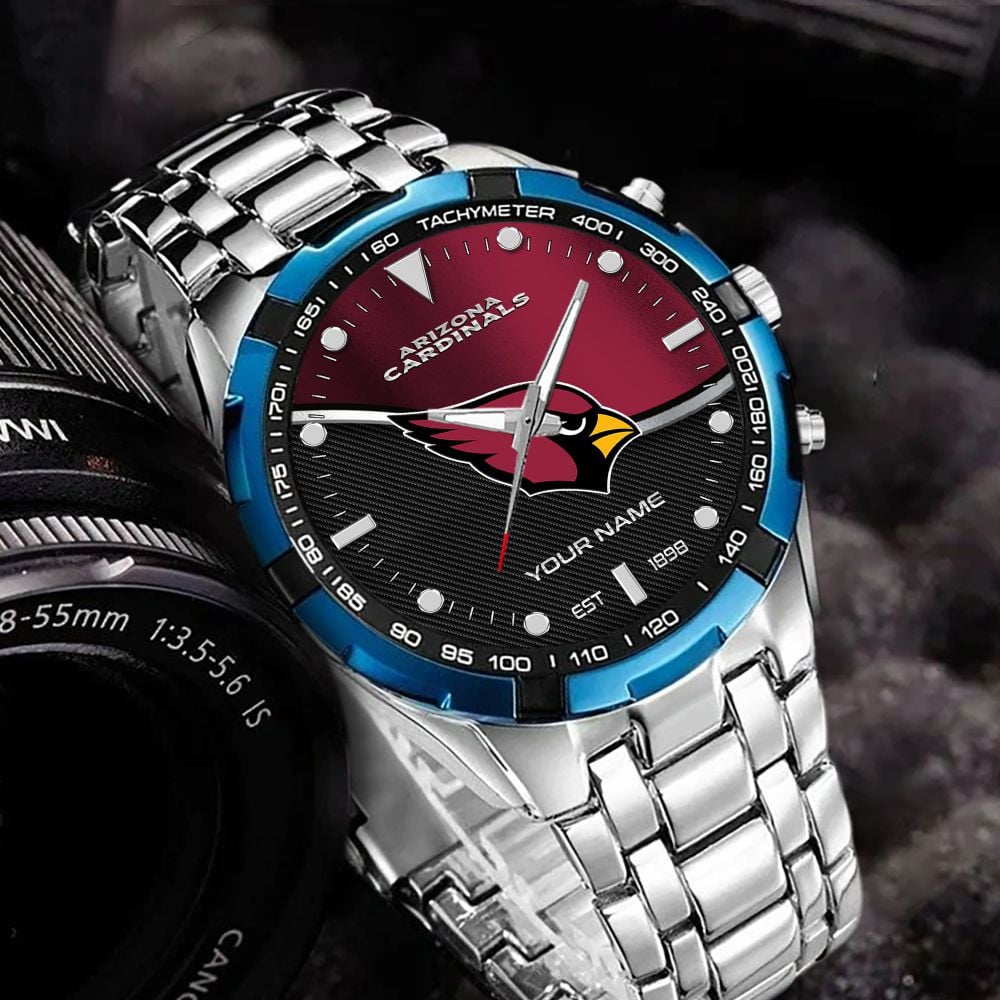 Arizona Cardinals VITWATK3529 Custom Name Elegant Fashion Design Watch - Image 3