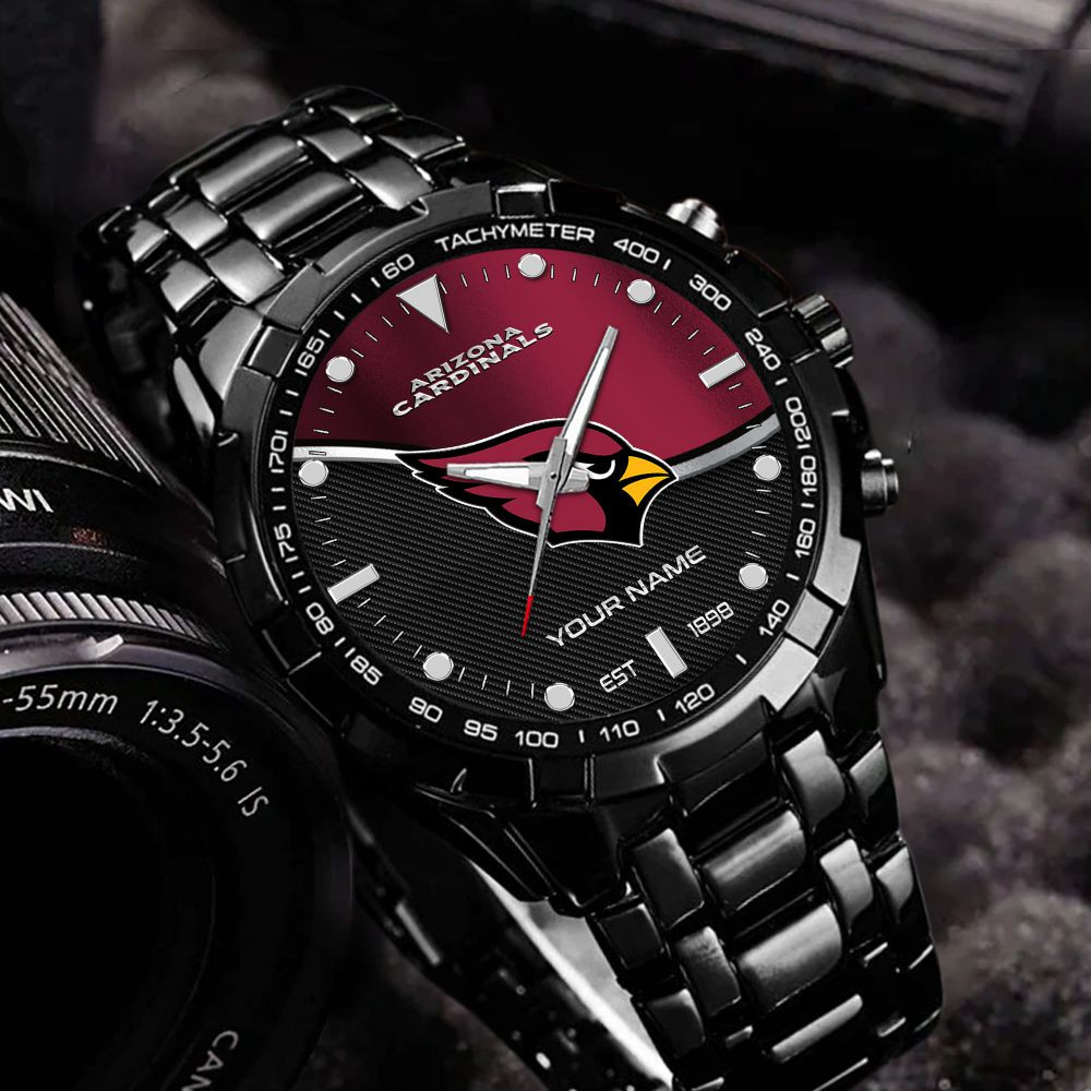 Arizona Cardinals VITWATK3529 Custom Name Elegant Fashion Design Watch - Image 6