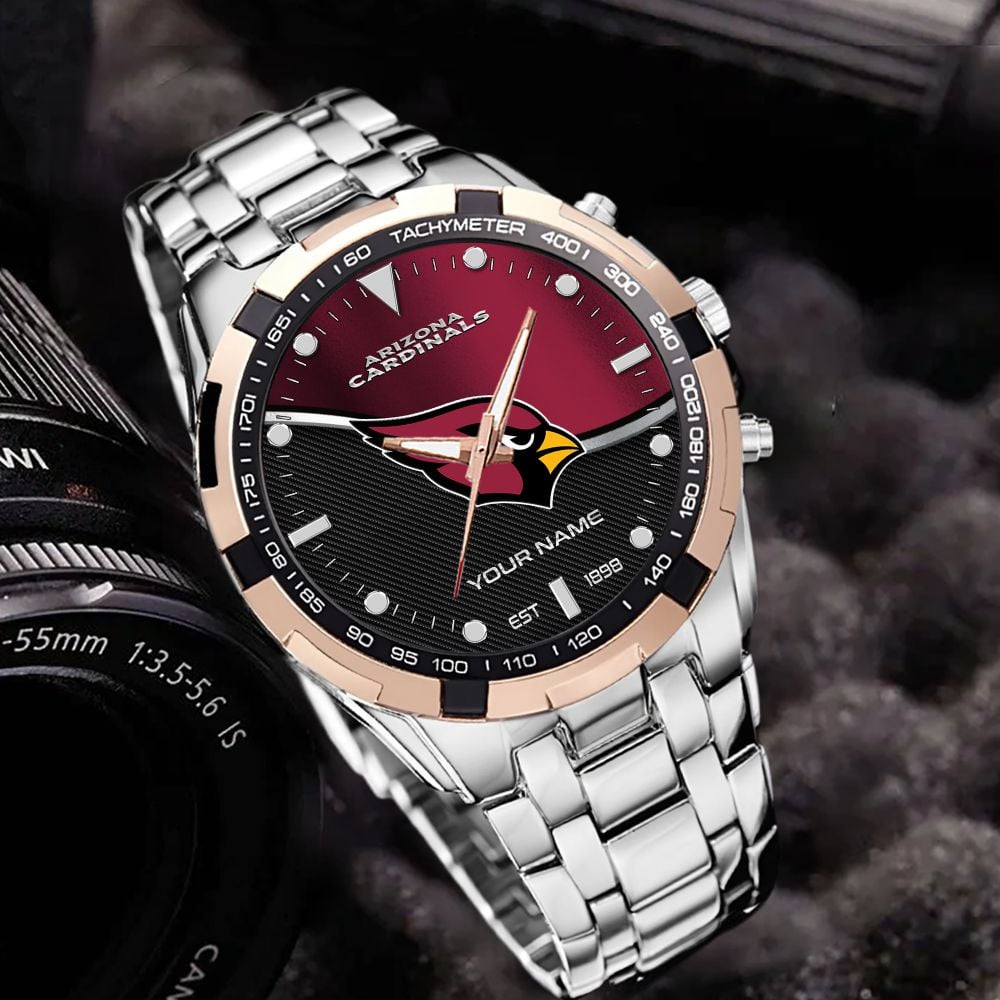 Arizona Cardinals VITWATK3529 Custom Name Elegant Fashion Design Watch - Image 5