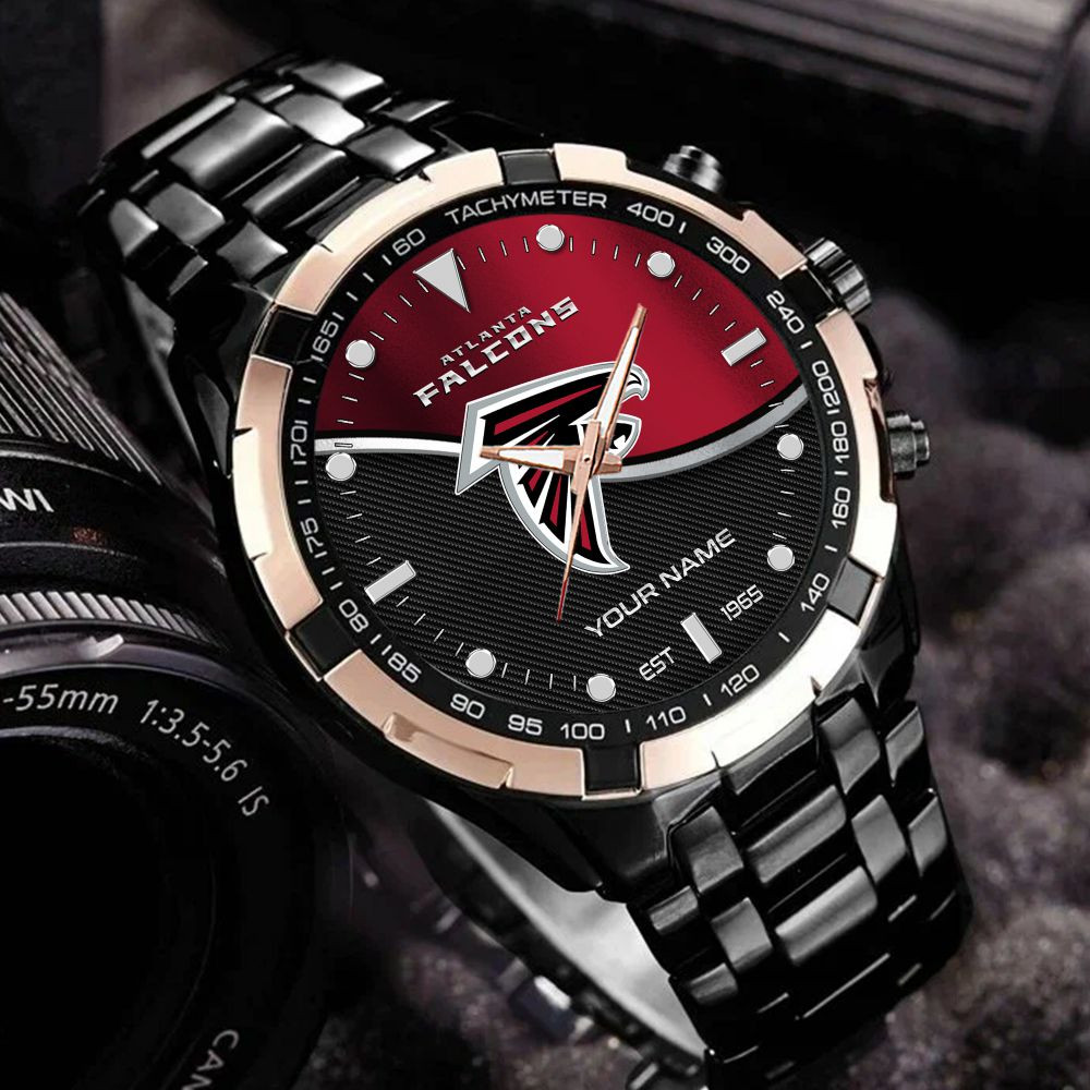 Atlanta Falcons VITWATK3530 Custom Name Elegant Fashion Design Watch - Image 2