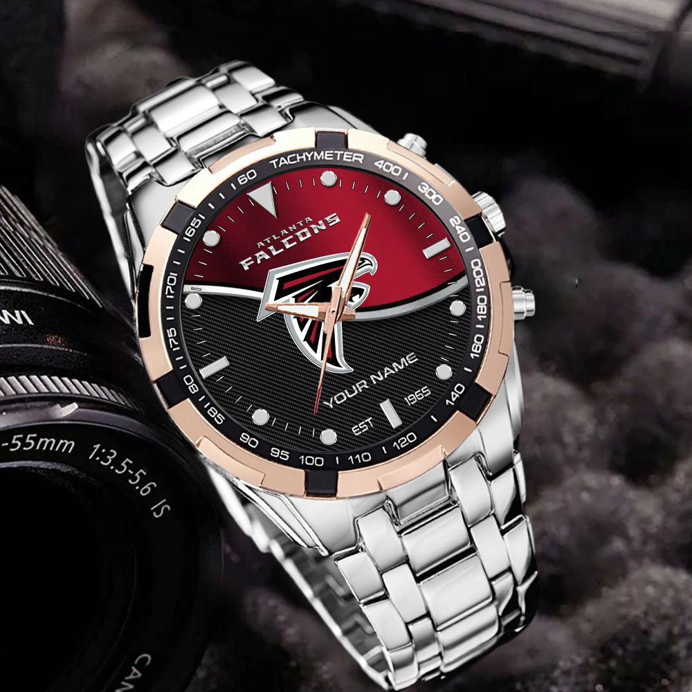 Atlanta Falcons VITWATK3530 Custom Name Elegant Fashion Design Watch - Image 5