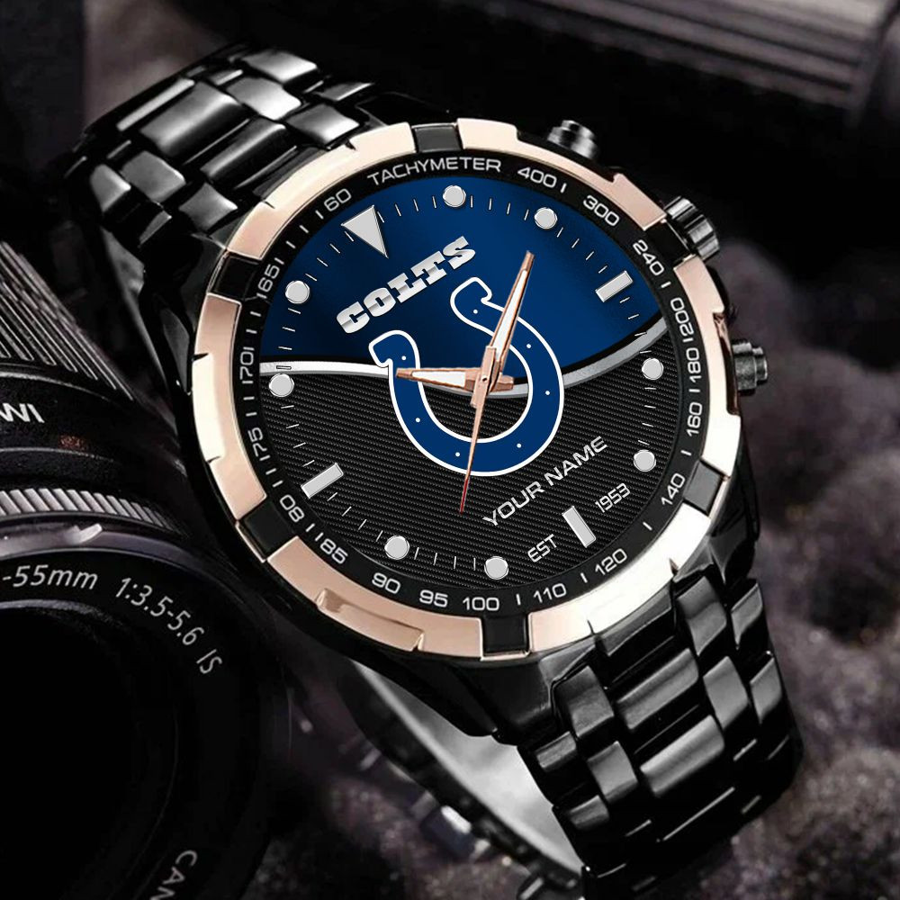 Indianapolis Colts VITWATK3542 Custom Name Elegant Fashion Design Watch - Image 2