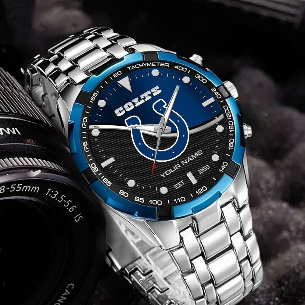 Indianapolis Colts VITWATK3542 Custom Name Elegant Fashion Design Watch - Image 3