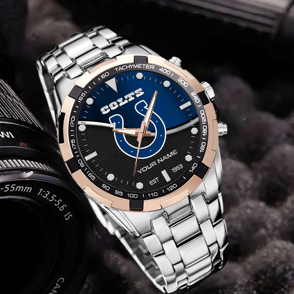 Indianapolis Colts VITWATK3542 Custom Name Elegant Fashion Design Watch - Image 5