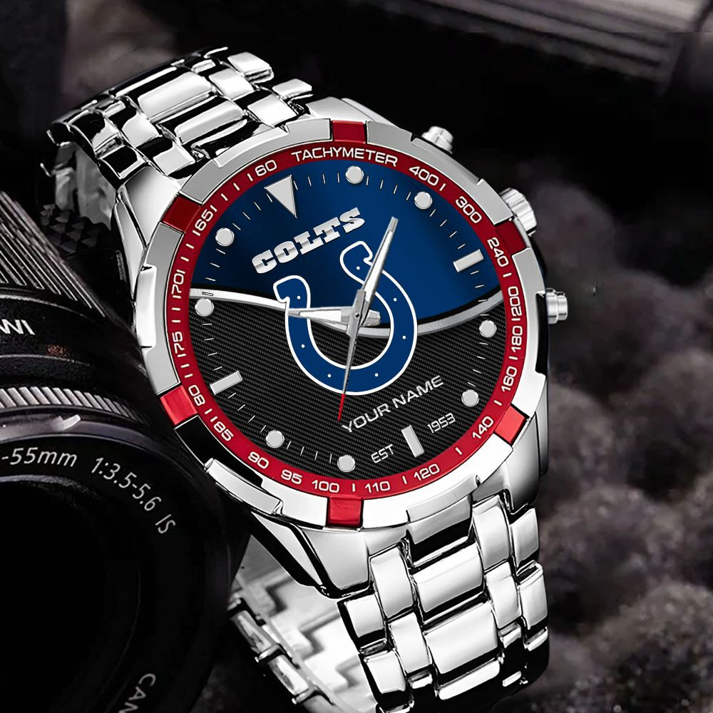 Indianapolis Colts VITWATK3542 Custom Name Elegant Fashion Design Watch - Image 4