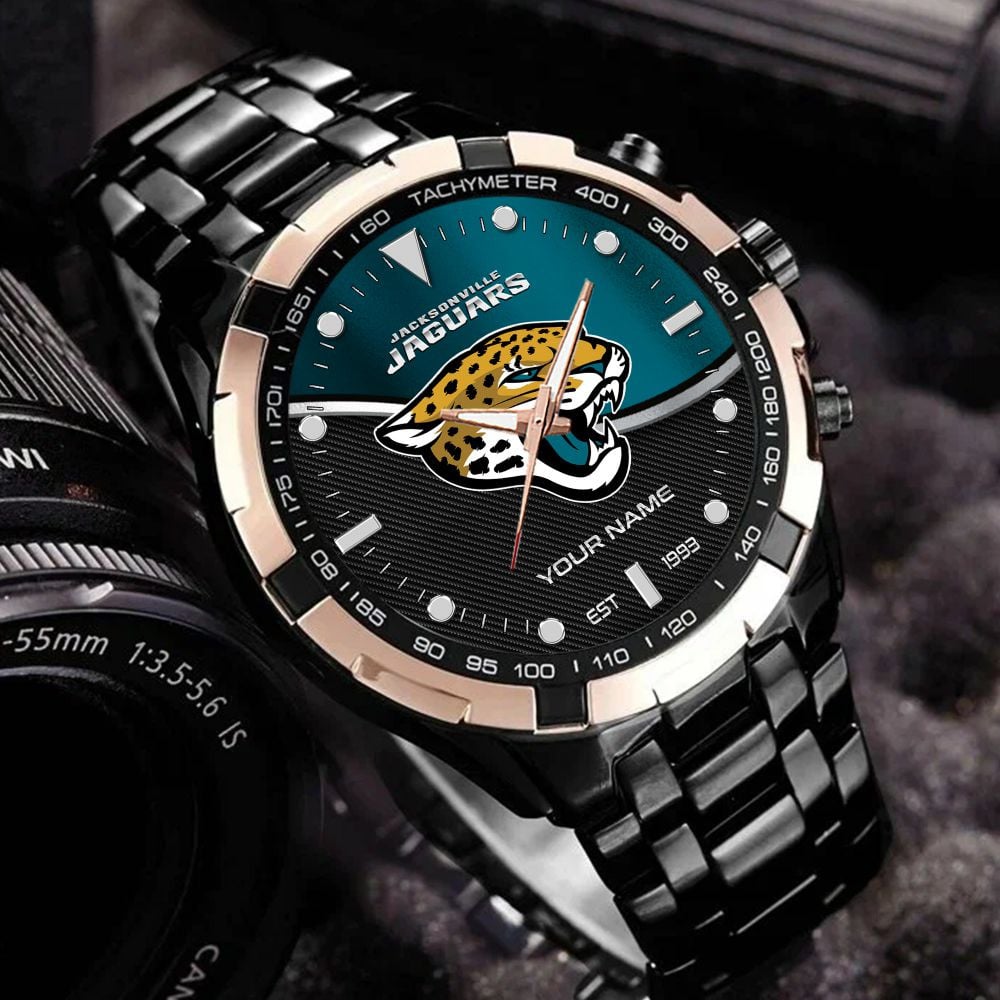 Jacksonville Jaguars VITWATK3543 Custom Name Elegant Fashion Design Watch - Image 2