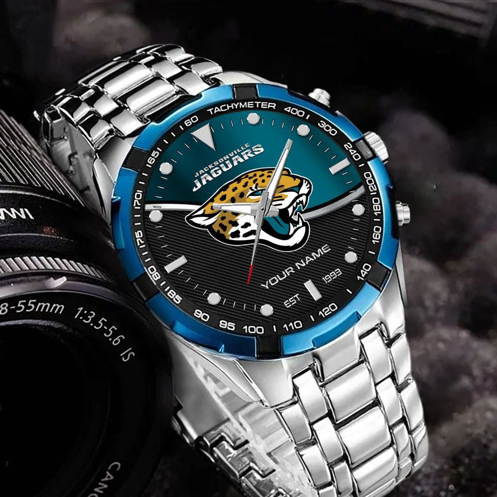 Jacksonville Jaguars VITWATK3543 Custom Name Elegant Fashion Design Watch - Image 3