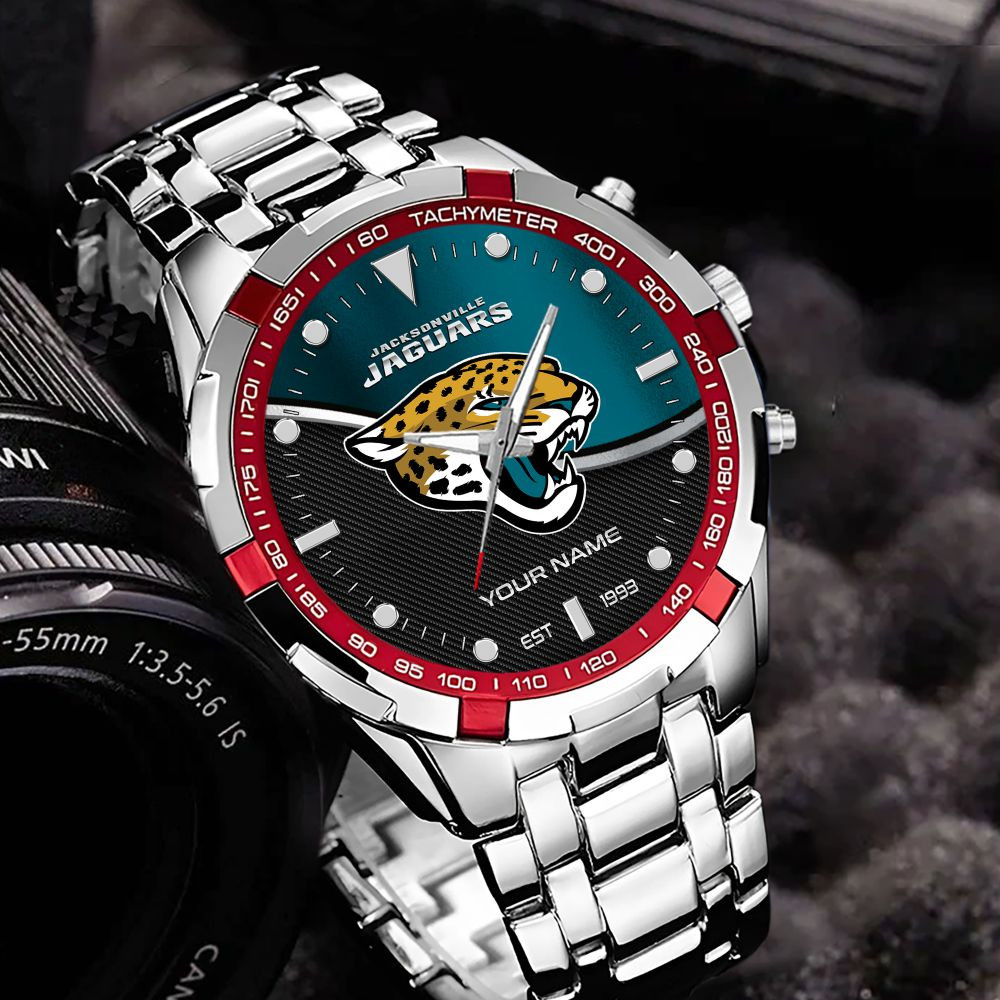 Jacksonville Jaguars VITWATK3543 Custom Name Elegant Fashion Design Watch - Image 4