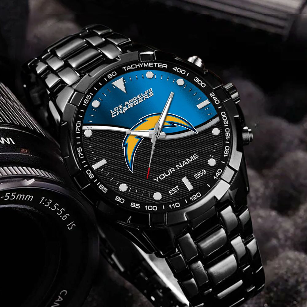 Los Angeles Chargers VITWATK3545 Custom Name Elegant Fashion Design Watch - Image 6