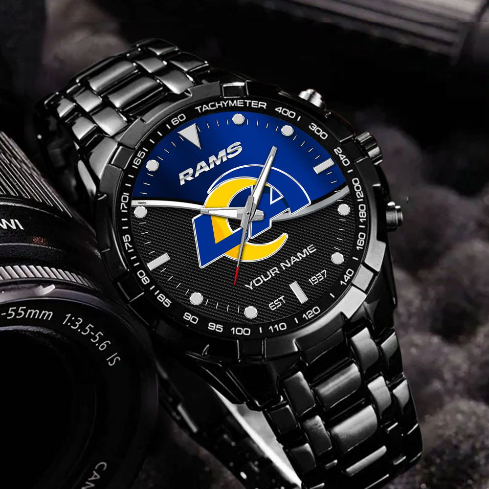 Los Angeles Rams VITWATK3546 Custom Name Elegant Fashion Design Watch - Image 6