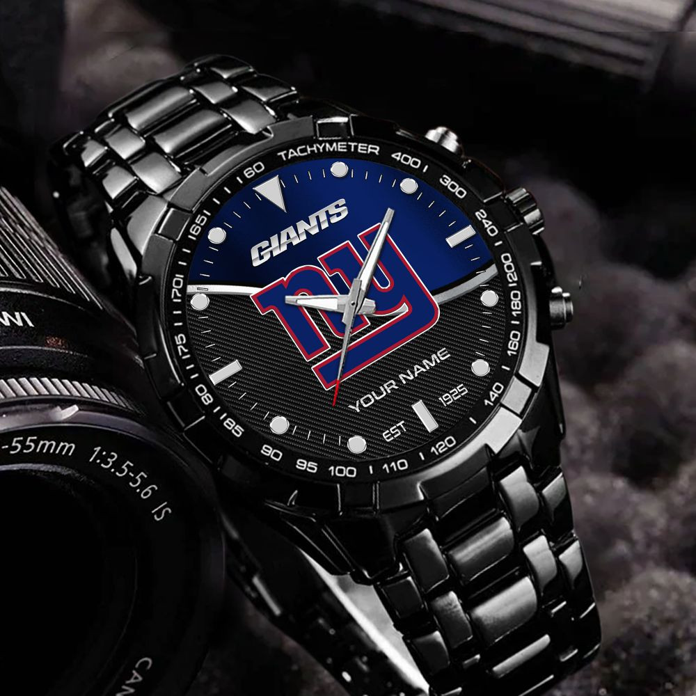 New York Giants VITWATK3551 Custom Name Elegant Fashion Design Watch - Image 6