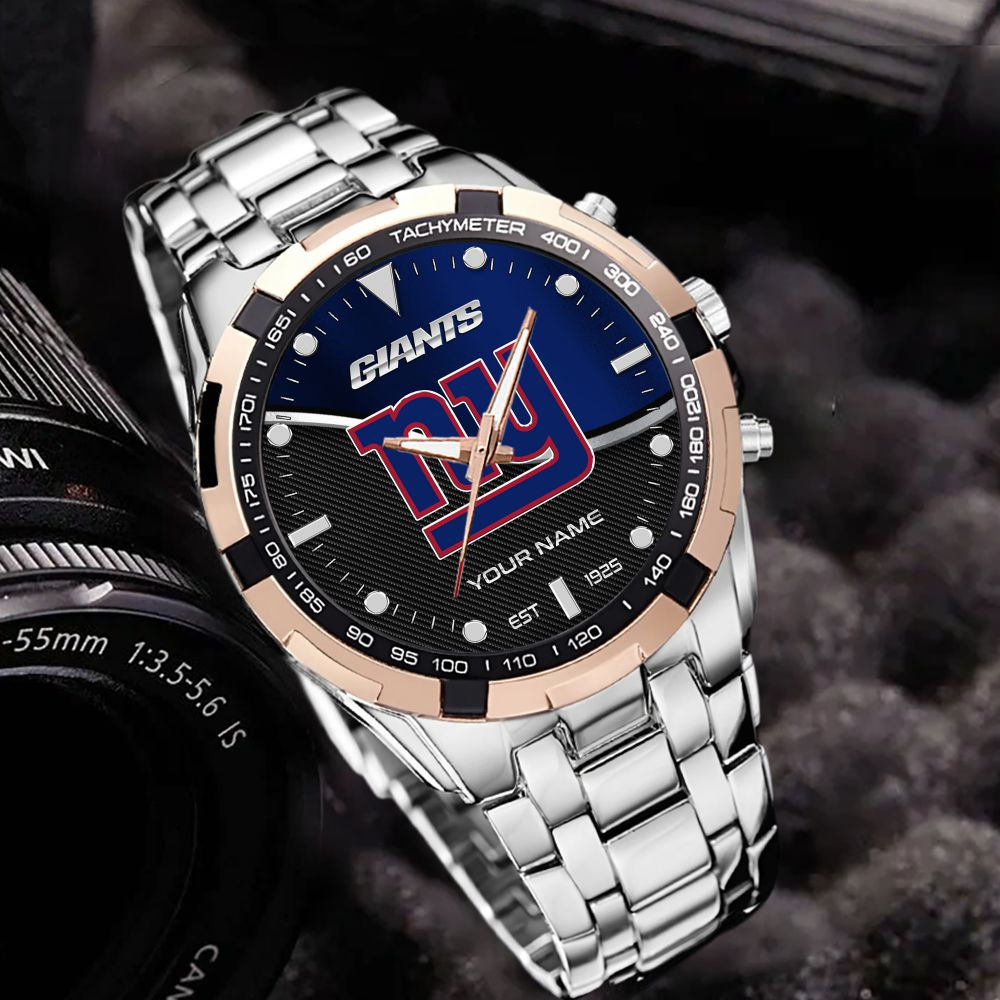 New York Giants VITWATK3551 Custom Name Elegant Fashion Design Watch - Image 5