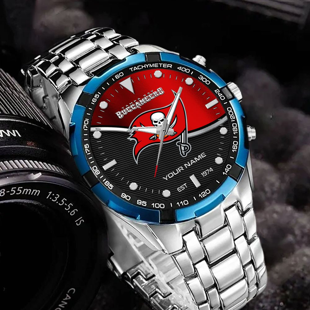 Tampa Bay Buccaneers VITWATK3558 Custom Name Elegant Fashion Design Watch - Image 3