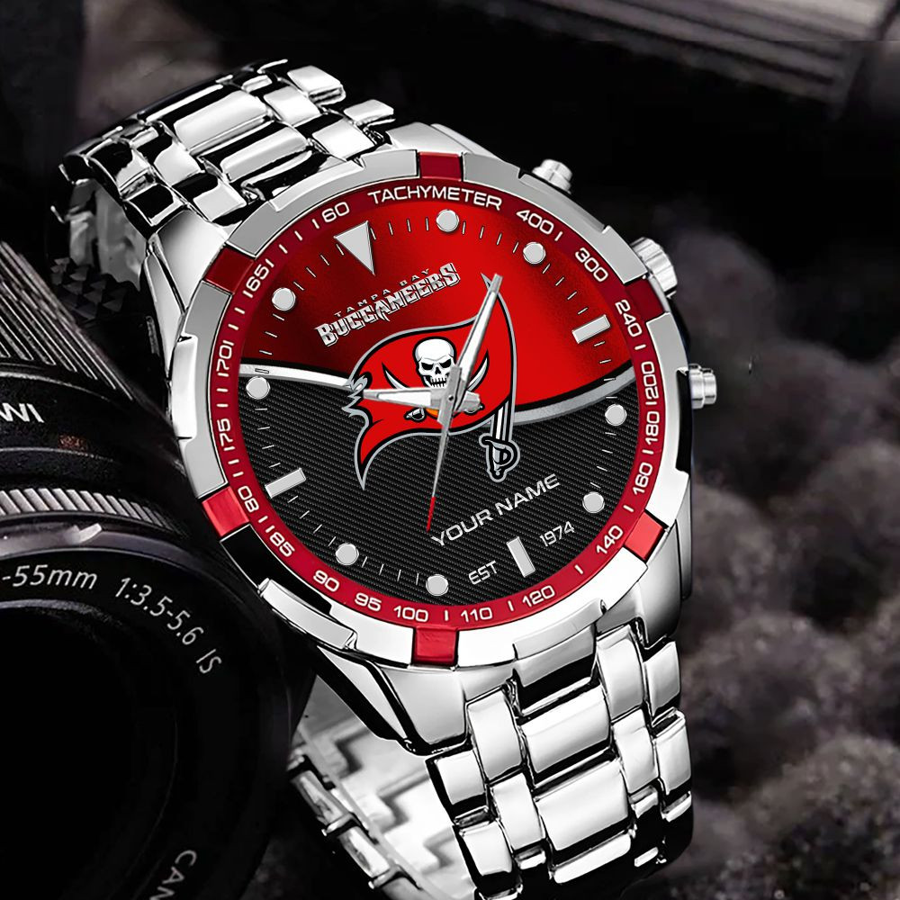 Tampa Bay Buccaneers VITWATK3558 Custom Name Elegant Fashion Design Watch - Image 4