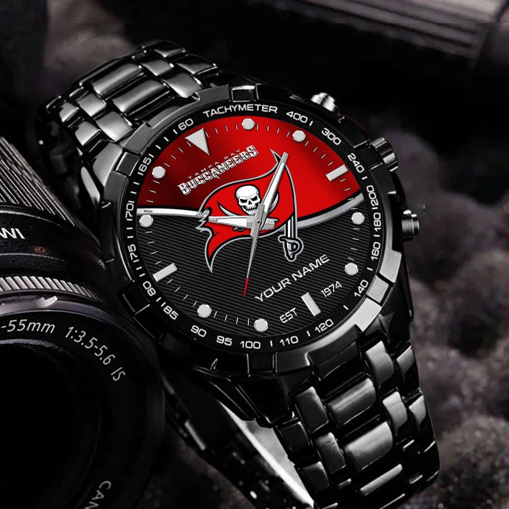 Tampa Bay Buccaneers VITWATK3558 Custom Name Elegant Fashion Design Watch - Image 6