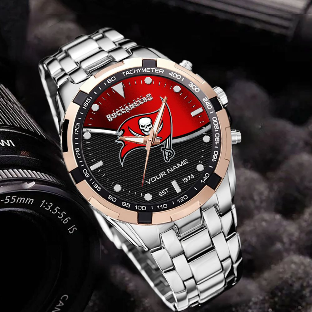 Tampa Bay Buccaneers VITWATK3558 Custom Name Elegant Fashion Design Watch - Image 5