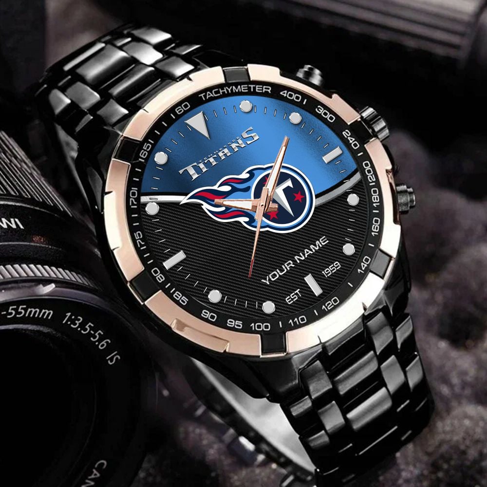 Tennessee Titans VITWATK3559 Custom Name Elegant Fashion Design Watch - Image 2