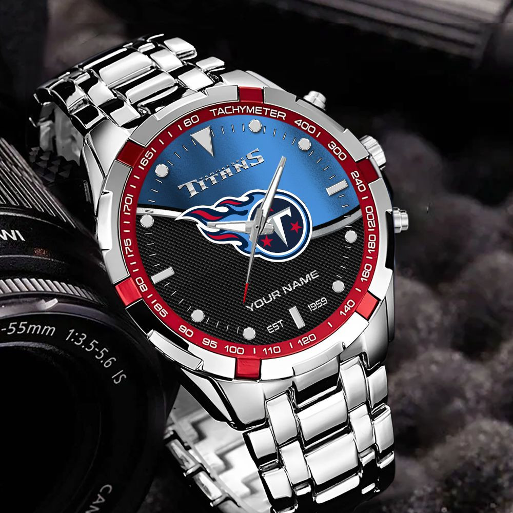 Tennessee Titans VITWATK3559 Custom Name Elegant Fashion Design Watch - Image 4