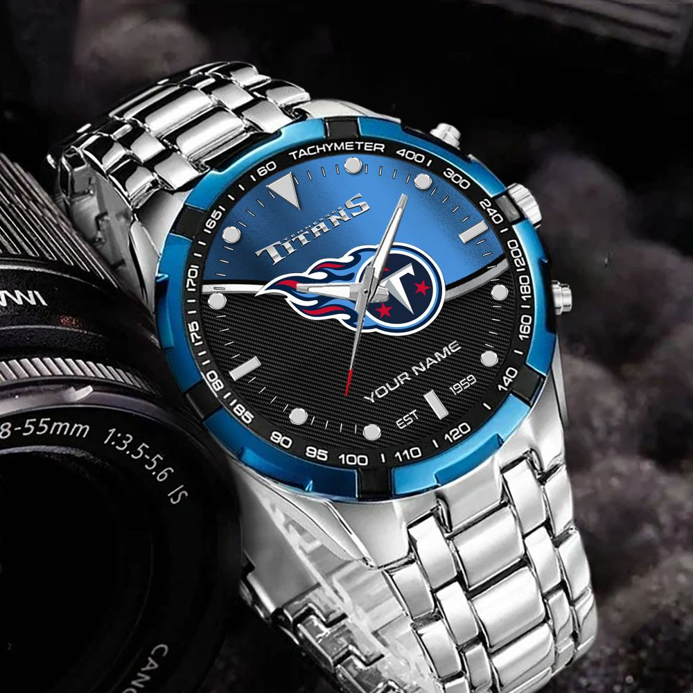 Tennessee Titans VITWATK3559 Custom Name Elegant Fashion Design Watch - Image 3