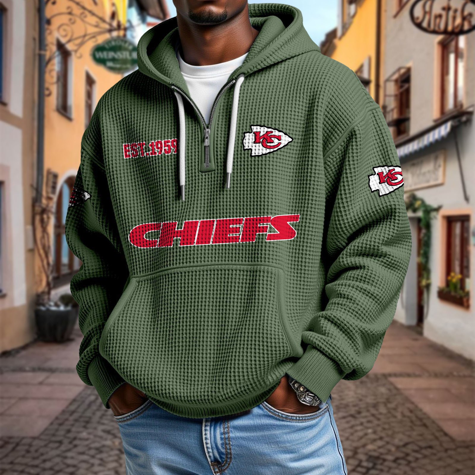 Kansas City Chiefs PUHDE215 - Image 4