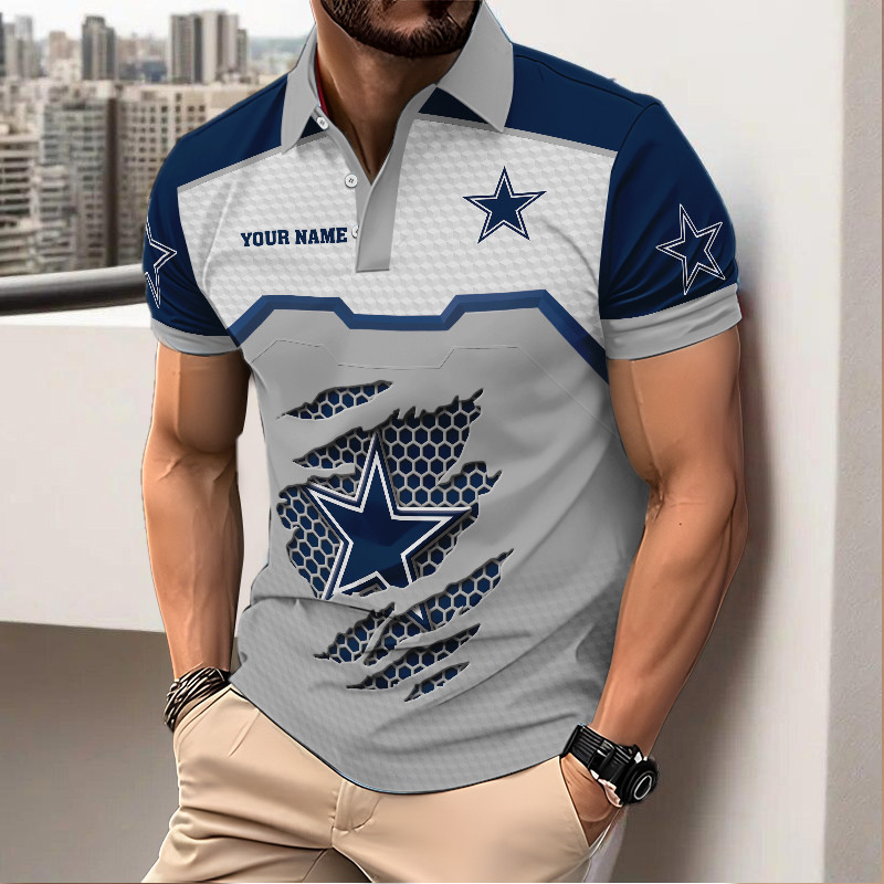 Men New Polo Design Custom Any Name Gift 10
