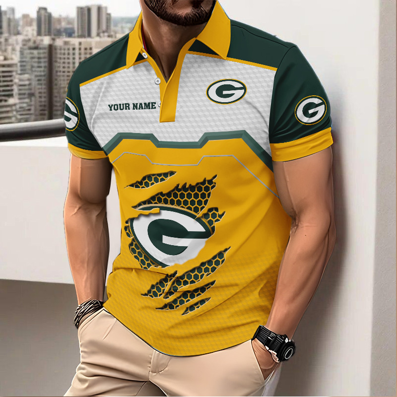 Men New Polo Design Custom Any Name Gift 13