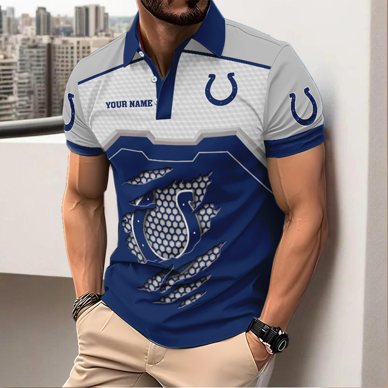 Men New Polo Design Custom Any Name Gift 15