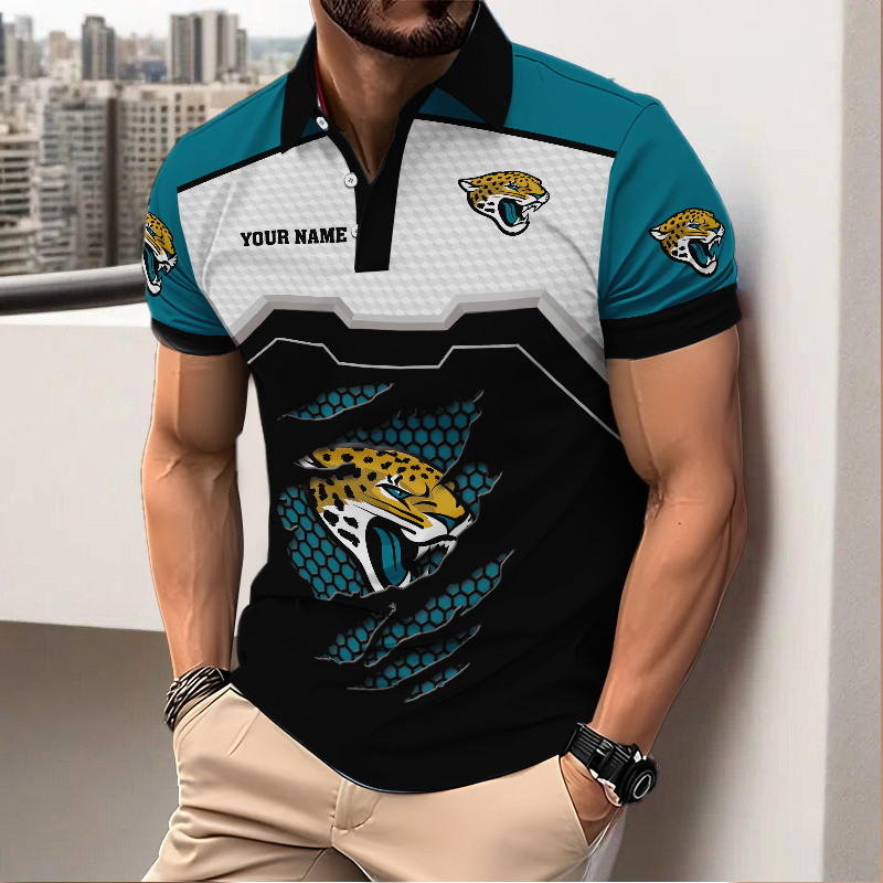 Men New Polo Design Custom Any Name Gift 16