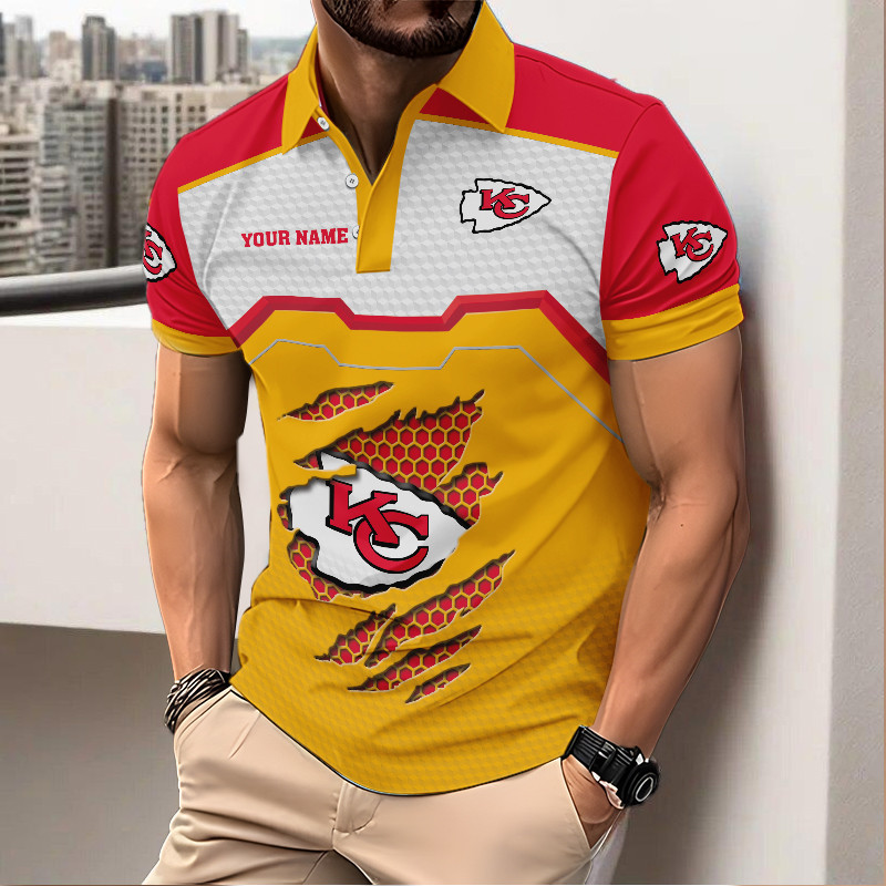 Men New Polo Design Custom Any Name Gift 17