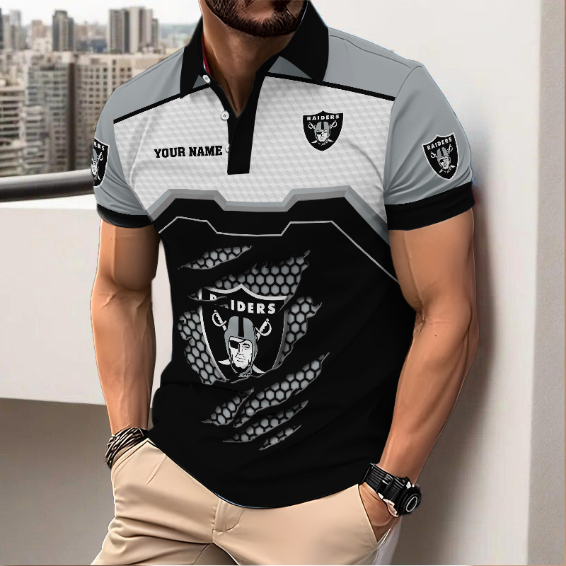 Men New Polo Design Custom Any Name Gift 18