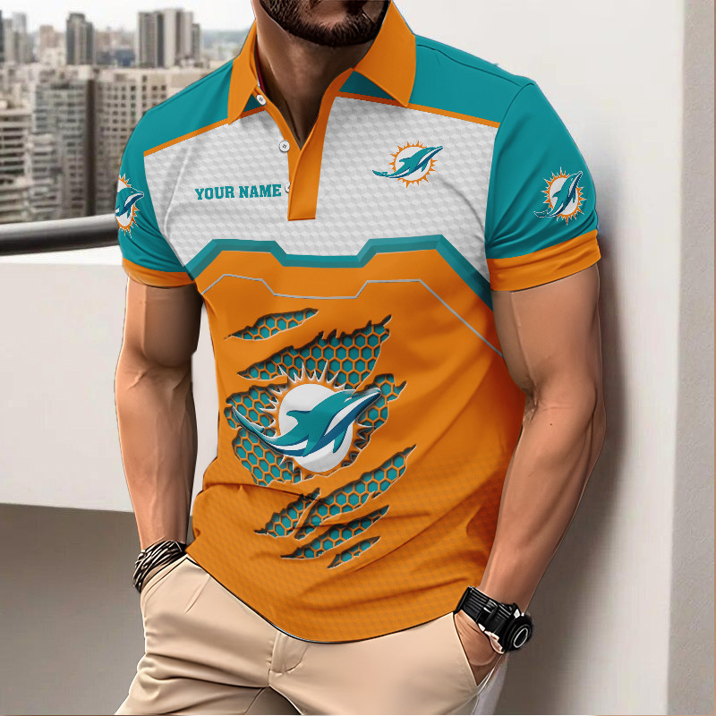 Men New Polo Design Custom Any Name Gift 21