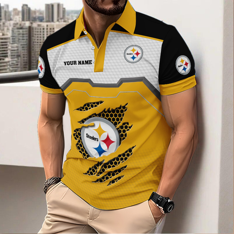 Men New Polo Design Custom Any Name Gift 23