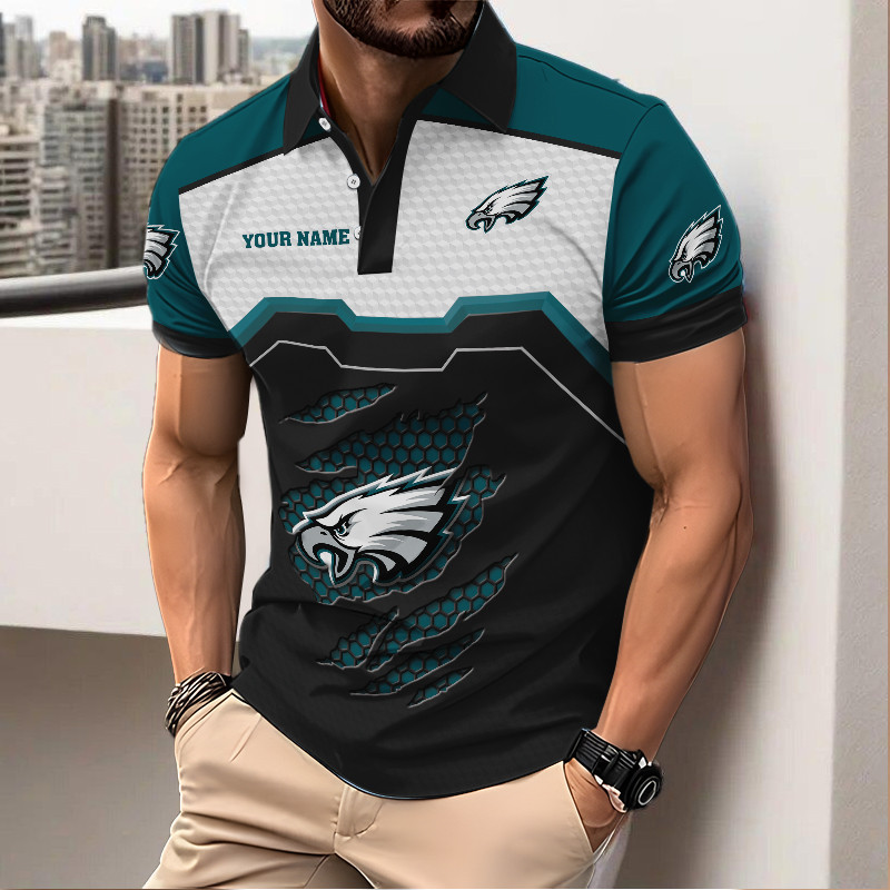 Men New Polo Design Custom Any Name Gift 27