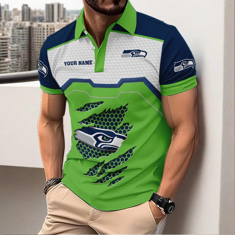 Men New Polo Design Custom Any Name Gift 29
