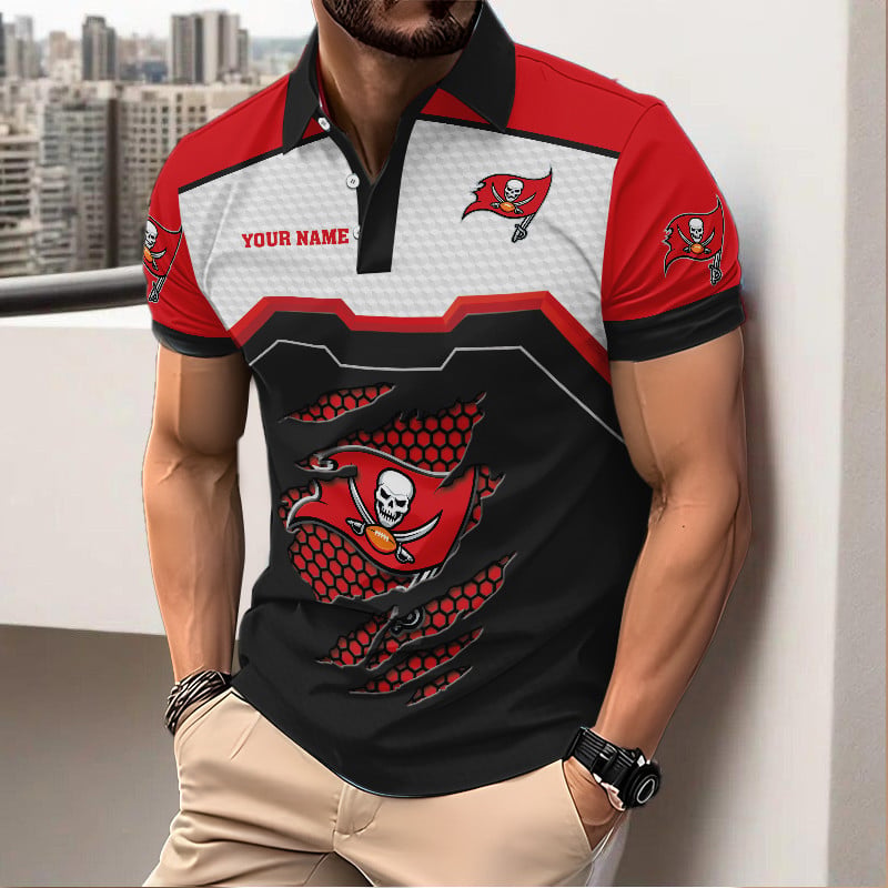 Men New Polo Design Custom Any Name Gift 30