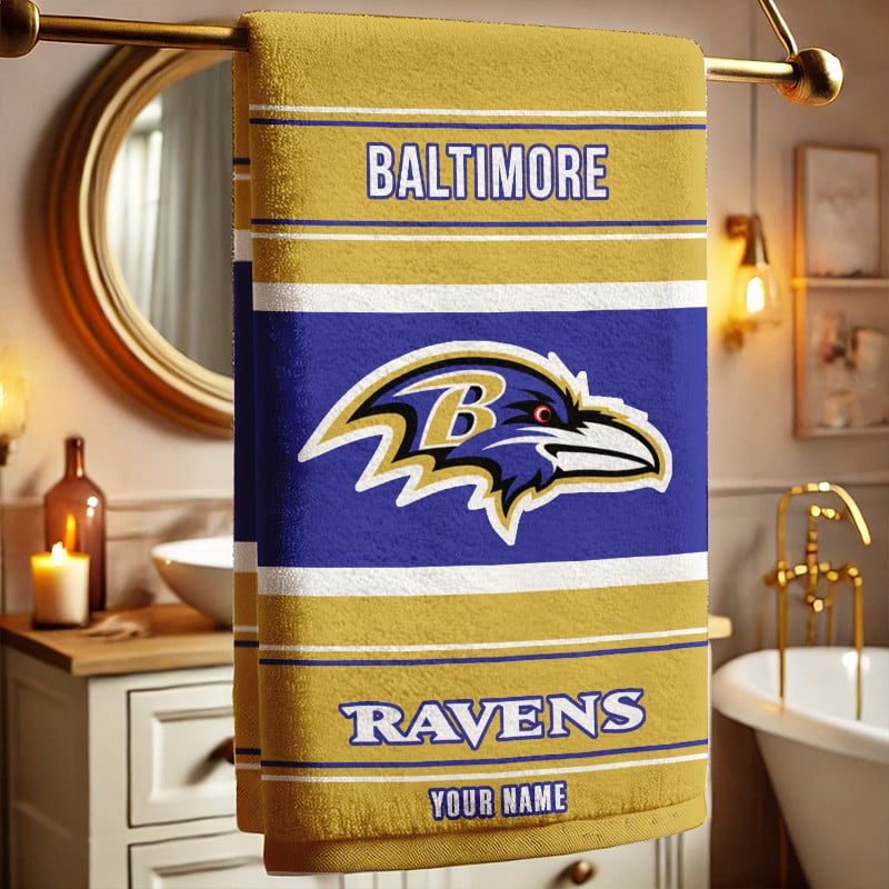 New Bath Towel Custom Any Name Gifts 03