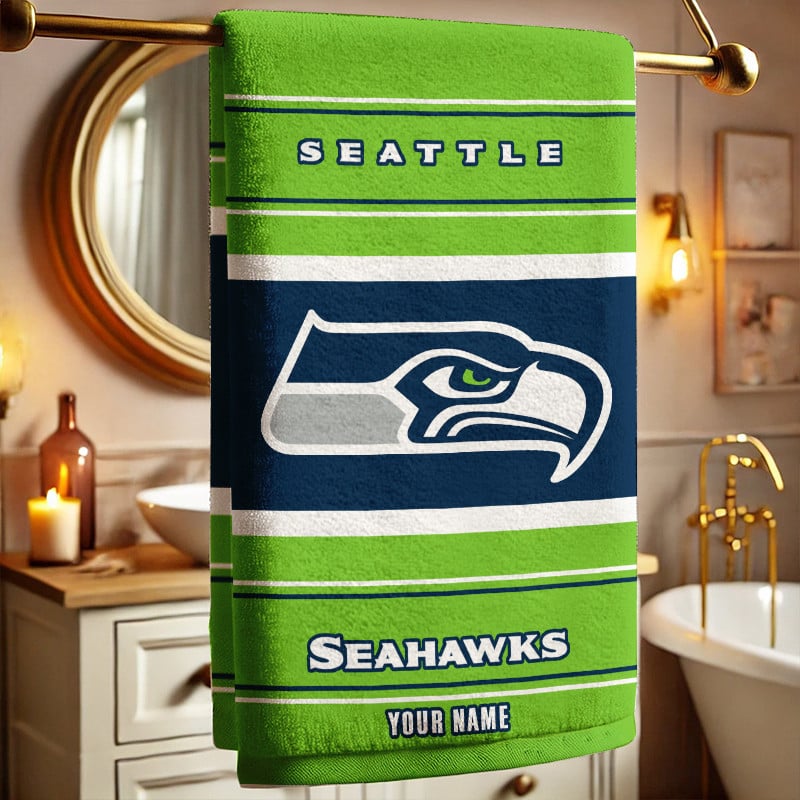 New Bath Towel Custom Any Name Gifts 29