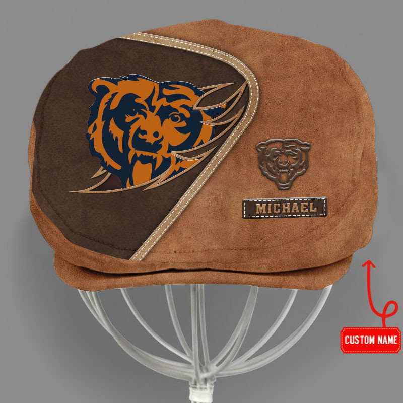 Special Brown Jeff Cap Custom Any Name Gift 04