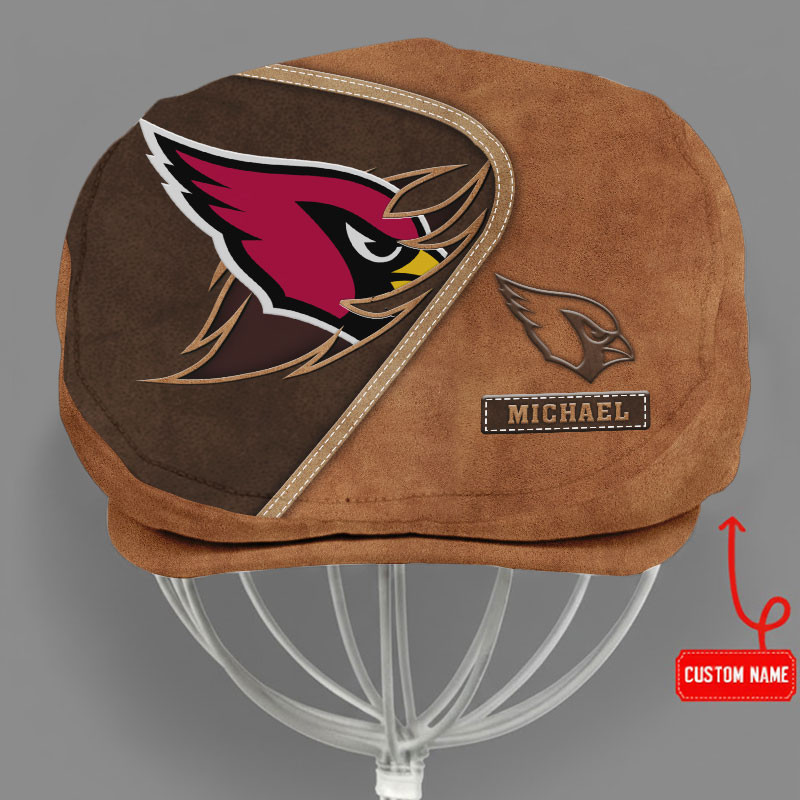 Special Brown Jeff Cap Custom Any Name Gift 06