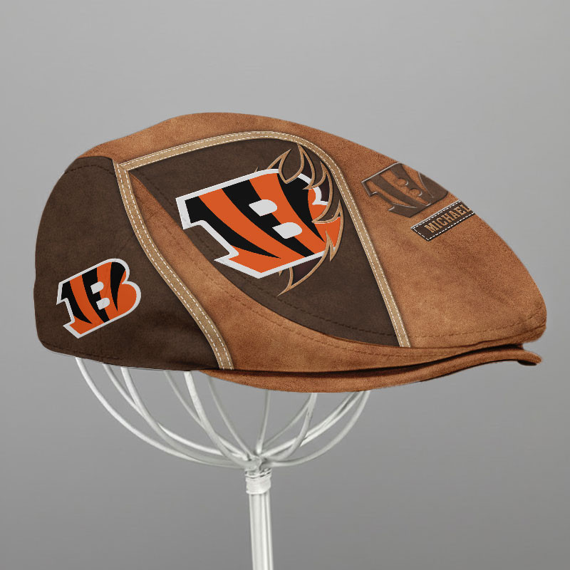 Special Brown Jeff Cap Custom Any Name Gift 07 - Image 3