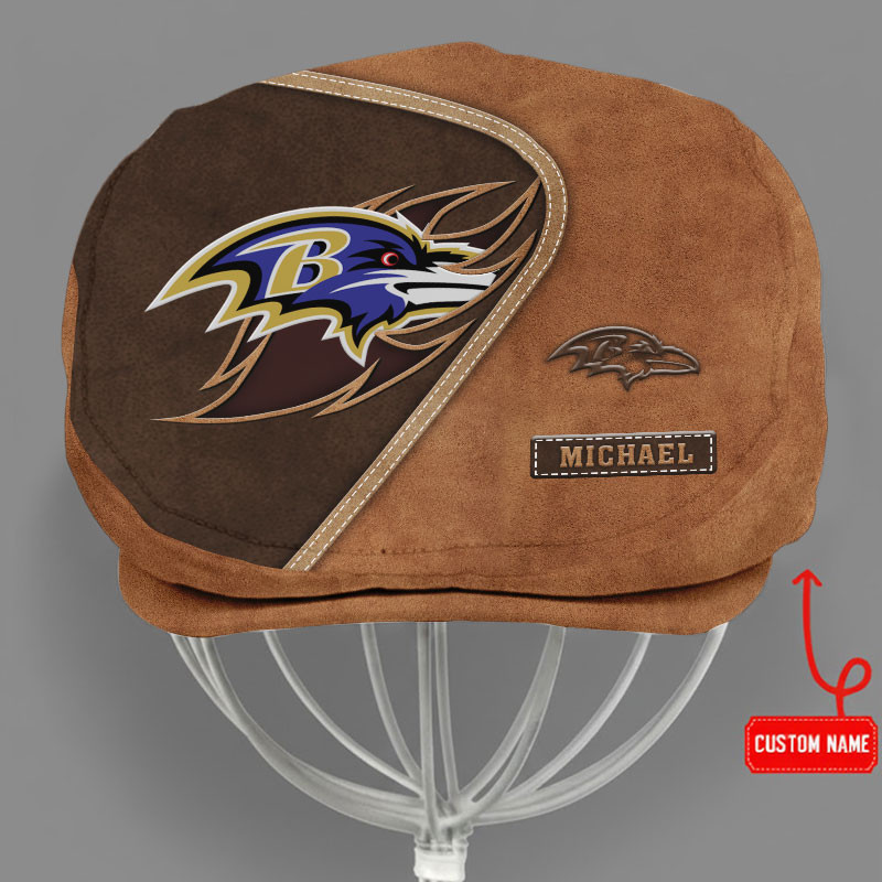 Special Brown Jeff Cap Custom Any Name Gift 13