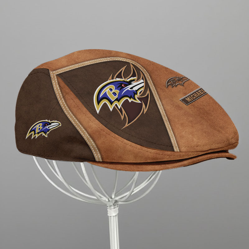 Special Brown Jeff Cap Custom Any Name Gift 13 - Image 3