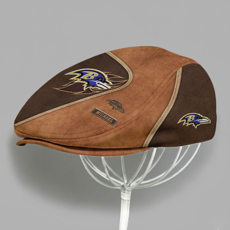 Special Brown Jeff Cap Custom Any Name Gift 13 - Image 2