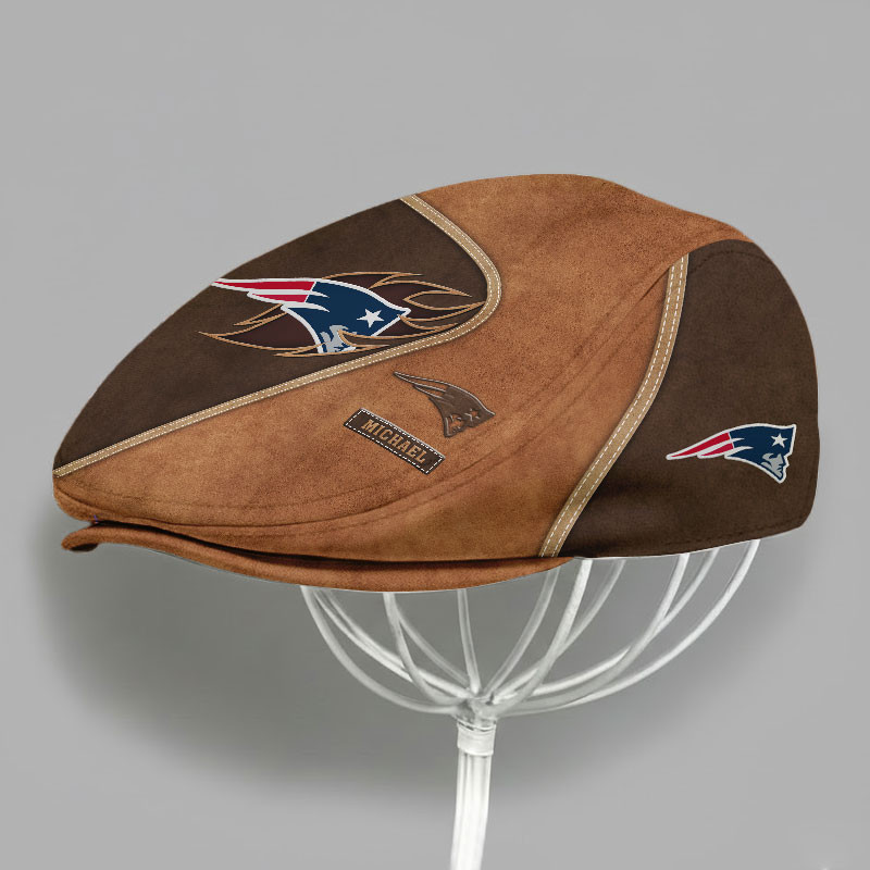 Special Brown Jeff Cap Custom Any Name Gift 22 - Image 2