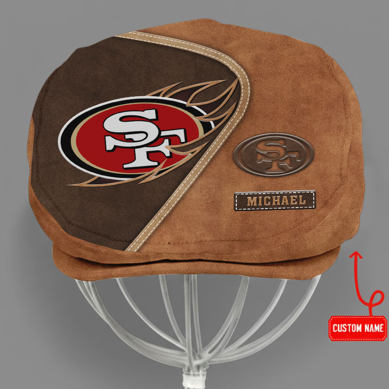 Special Brown Jeff Cap Custom Any Name Gift 28
