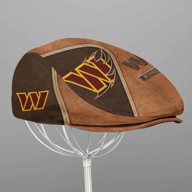 Special Brown Jeff Cap Custom Any Name Gift 32 - Image 3