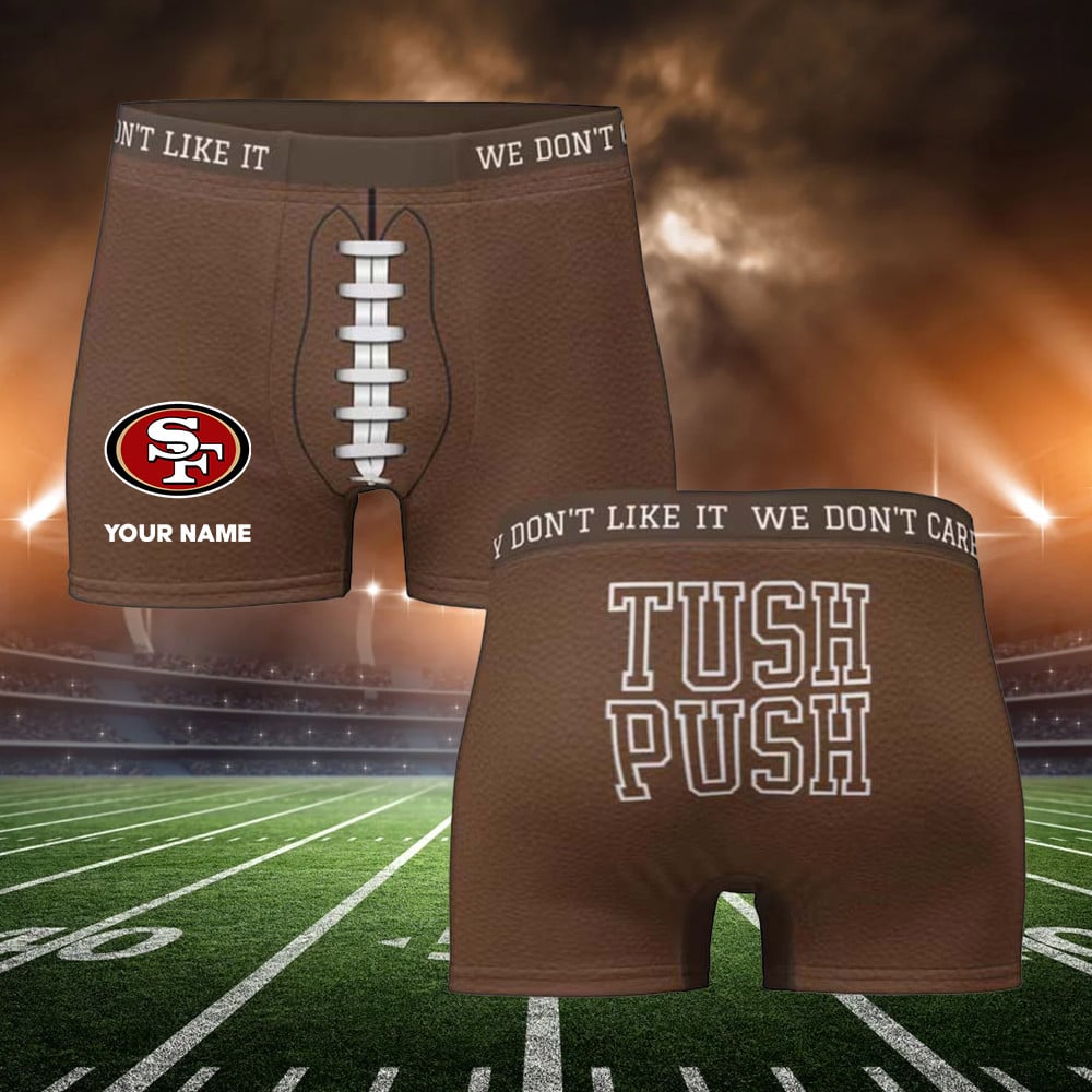  Special Brown Men Boxers Custom Any Name Gifts 01