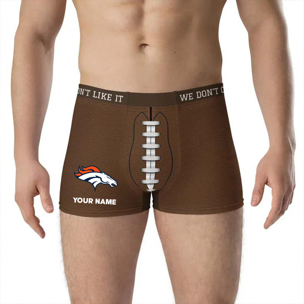 Special Brown Men Boxers Custom Any Name Gifts 05 - Image 2