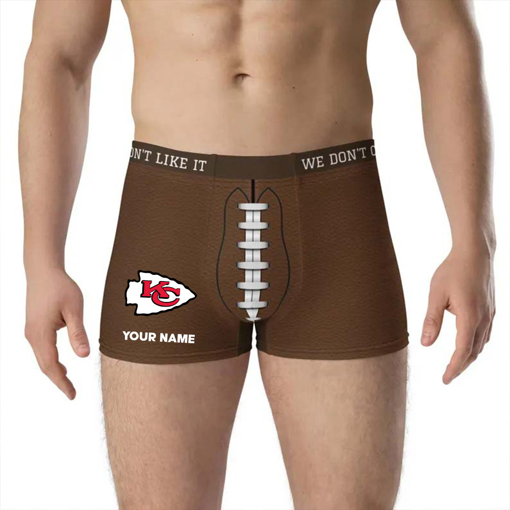 Special Brown Men Boxers Custom Any Name Gifts 07 - Image 2