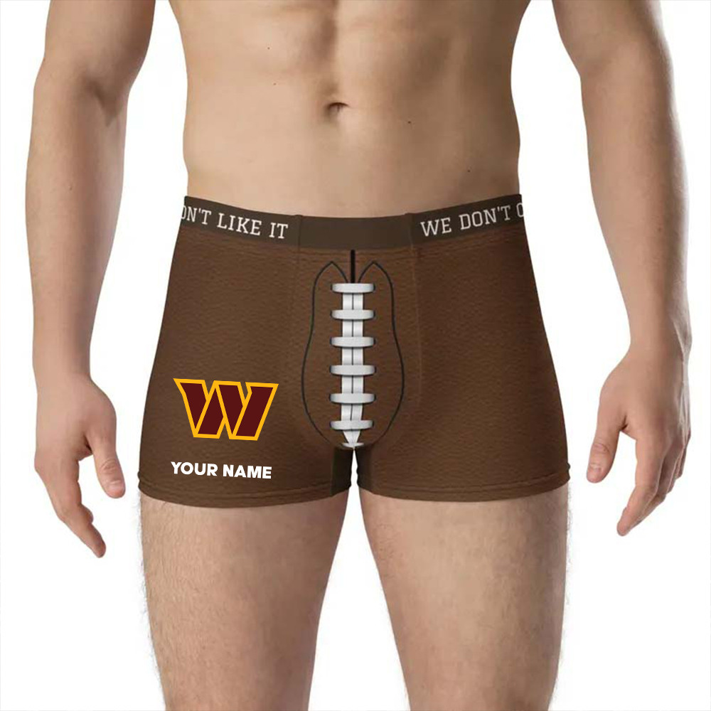 Special Brown Men Boxers Custom Any Name Gifts 08 - Image 2